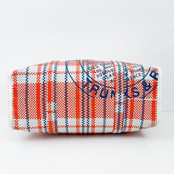 Louis Vuitton Braided Street Shopper PM Orange Blue White - Picture 5 of 16